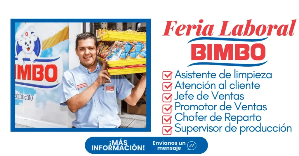 ¡Descubre tu Trayectoria Profesional con Bimbo!  🍞