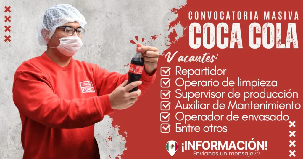 🌟Oportunidades de Empleo en Coca-Cola