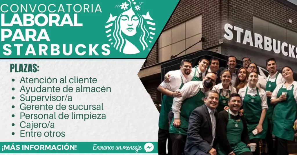¡Descubre tu carrera en Starbucks México! ☕🌟💼